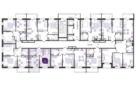 Квартира 34 м², 1-комнатная - изображение 2