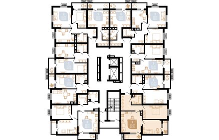 58,4 м², 2-комнатная квартира 9 300 000 ₽ - изображение 81