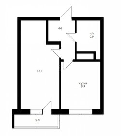 17 м², квартира-студия 1 950 000 ₽ - изображение 40