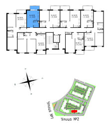 25,9 м², квартира-студия 3 699 302 ₽ - изображение 55