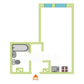 Квартира 23 м², студия - изображение 1