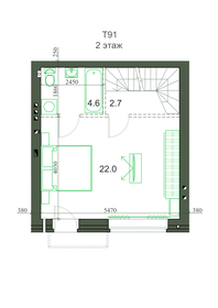 Квартира 92,3 м², 4-комнатная - изображение 2