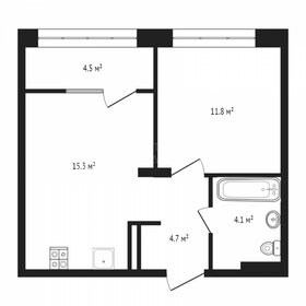 Квартира 40,4 м², 1-комнатная - изображение 1