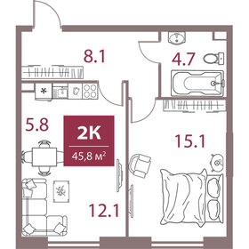 75 м², 3-комнатная квартира 25 250 000 ₽ - изображение 119