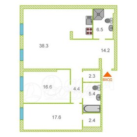 Квартира 108,2 м², 3-комнатная - изображение 1