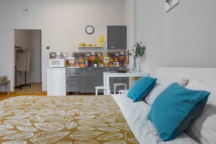 35 м², квартира-студия 2 300 ₽ в сутки - изображение 54