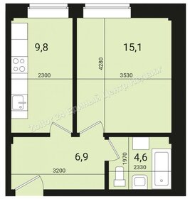 38 м², 1-комнатная квартира 3 700 000 ₽ - изображение 61