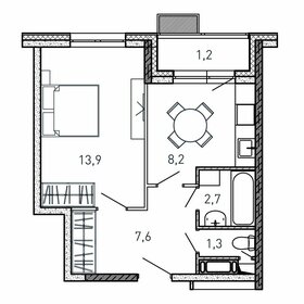 40 м², 1-комнатная квартира 6 600 000 ₽ - изображение 30