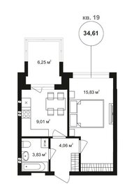 55,4 м², 2-комнатная квартира 8 709 750 ₽ - изображение 52