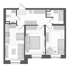 53,4 м², 2-комнатная квартира 11 089 404 ₽ - изображение 26