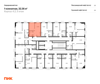 22 м², 1-комнатная квартира 6 100 000 ₽ - изображение 69