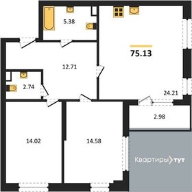 95,1 м², 2-комнатная квартира 19 950 000 ₽ - изображение 132