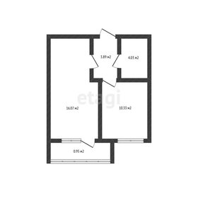 37 м², 2-комнатная квартира 4 500 000 ₽ - изображение 93