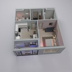 Квартира 41,4 м², студия - изображение 5
