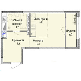 30,1 м², квартира-студия 3 110 000 ₽ - изображение 21