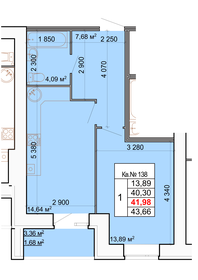 42 м², 1-комнатная квартира 4 114 040 ₽ - изображение 9