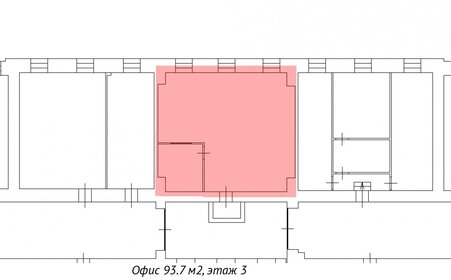 93,7 м², офис - изображение 3