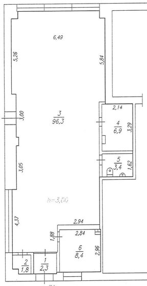 119 м², торговое помещение 15 000 000 ₽ - изображение 1