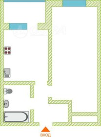 36 м², 1-комнатная квартира 4 200 000 ₽ - изображение 57