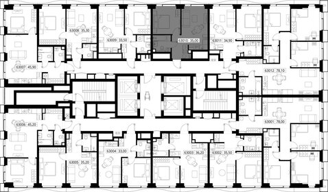 Квартира 35 м², 1-комнатная - изображение 2