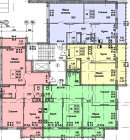 70 м², 2-комнатная квартира 6 350 000 ₽ - изображение 33