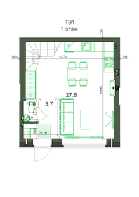91,4 м², 4-комнатная квартира 8 312 000 ₽ - изображение 13