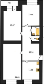 Квартира 91 м², 3-комнатная - изображение 1
