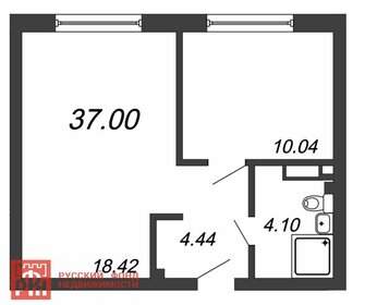 Квартира 37 м², 1-комнатные - изображение 1
