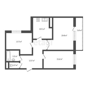 Квартира 79 м², 3-комнатная - изображение 1