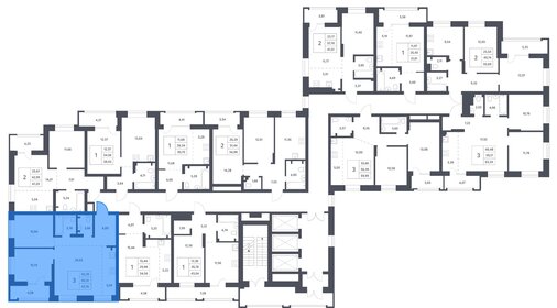 Квартира 67,7 м², 2-комнатная - изображение 2