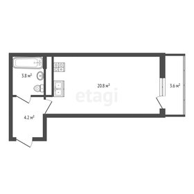 Квартира 29,9 м², студия - изображение 2