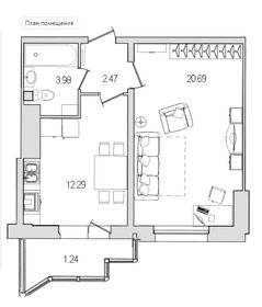 50 м², 1-комнатная квартира 11 449 000 ₽ - изображение 26