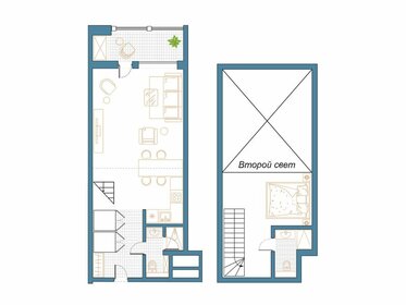 Квартира 61,2 м², 2-комнатные - изображение 1