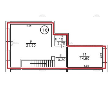 112 м², 3-комнатная квартира 11 000 000 ₽ - изображение 90