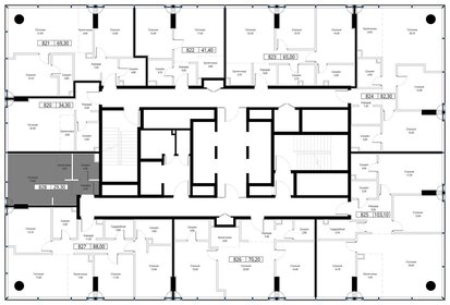 28 м², апартаменты-студия 16 900 000 ₽ - изображение 73