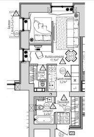 Квартира 33,4 м², 1-комнатная - изображение 2