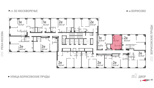 25,7 м², квартира-студия 11 639 761 ₽ - изображение 41