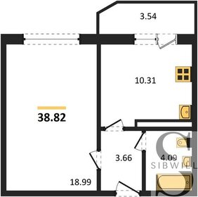 38,8 м², 1-комнатная квартира 5 337 750 ₽ - изображение 23
