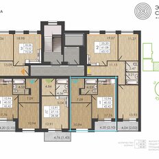 Квартира 42,4 м², 1-комнатная - изображение 2