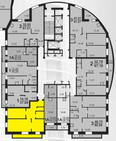 Квартира 63,2 м², 2-комнатная - изображение 1