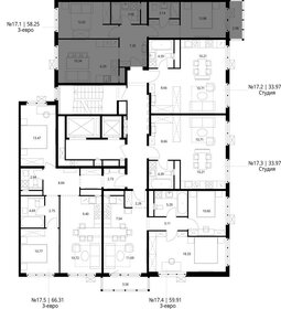 51,5 м², 2-комнатная квартира 10 300 000 ₽ - изображение 101