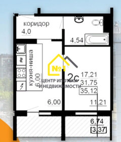 35 м², 1-комнатная квартира 3 449 000 ₽ - изображение 60