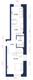 53,4 м², 2-комнатная квартира 5 906 720 ₽ - изображение 23