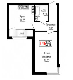 22,6 м², квартира-студия 2 997 000 ₽ - изображение 41