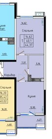 42,3 м², 2-комнатная квартира 5 350 000 ₽ - изображение 69