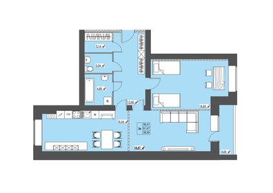 174 м², 5-комнатная квартира 16 000 000 ₽ - изображение 77