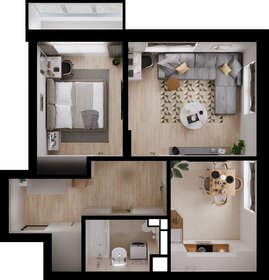 50,7 м², 2-комнатная квартира 6 360 288 ₽ - изображение 28