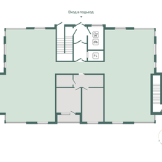 Квартира 53,7 м², 1-комнатная - изображение 2