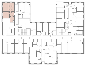 44,3 м², 2-комнатная квартира 8 300 000 ₽ - изображение 114