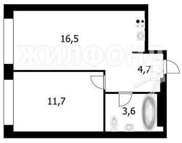 Квартира 37,8 м², 2-комнатная - изображение 1
